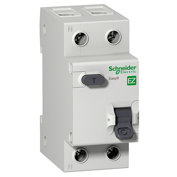 Дифференциальный автоматический выключатель Schneider Electric EASY 9 1P+N 32А 30мА C AC 4,5 кА - Электрика, НВА - Модульное оборудование - Дифференциальные автоматы - Магазин стабилизаторов напряжения Ток-Про
