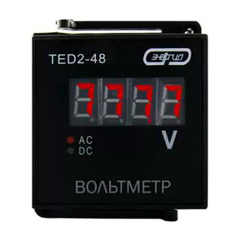 Bольтметр цифровой TED2-48 АС 0-500V Энергия - Магазин стабилизаторов напряжения Ток-Про